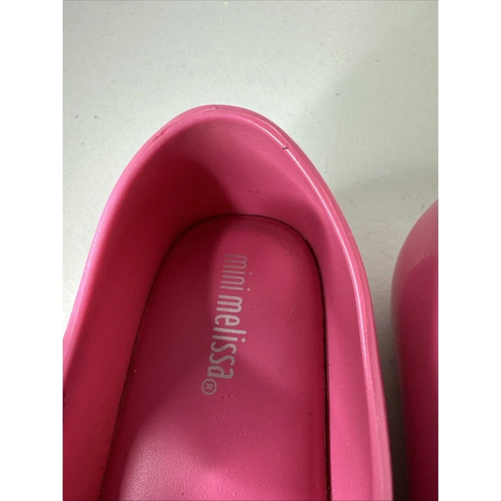 Mini Melissa Ultragirl Garden Pink Jelly Mary Jane Flower Ladybug Shoes
